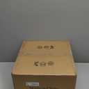 BUXVRCS Semi Flush Mount Ceiling Light Fixture, 3-Light Drum Lighting Fixtures, Hallway Light Fixture Ceiling Mount with Fabric Shade, Close to Ceiling Light for Bedroom Bathroom (Brushed Nickel)