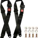 Universal Seatbelt Kit for Golf Cart, Go Kart, UTV, EZGO, Yamaha, Club Car Seat Belt Kit (2 Pack)