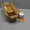 fanquare Blue and White Floral Ceramic Sugar Bowl with Lid, Spoon and Tray, Coffee Sugar Canister Set of 3, Seasoning Box Salt Bowl for Kitchen, 9.5 Ounces