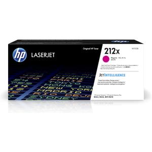 HP 212X Magenta High-yield Toner Cartridge | Works with HP Color LaserJet Enterprise M554, M555 Series, HP Color LaserJet Enterprise MFP M578 Series | W2123X