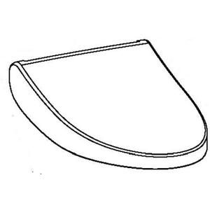 TOTO TTHU980401 Replacement Toilet Seat For Select Toto Toilets Cotton