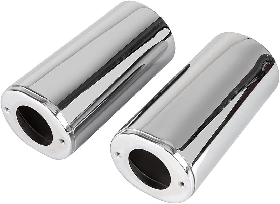 Upper Fork Slider Covers Cowbells for Harley Touring Road King FLHR Street Glide FLHX Ultra Limited Electra Glide Road Glide Heritage Softail Fat Boy 1997-2013