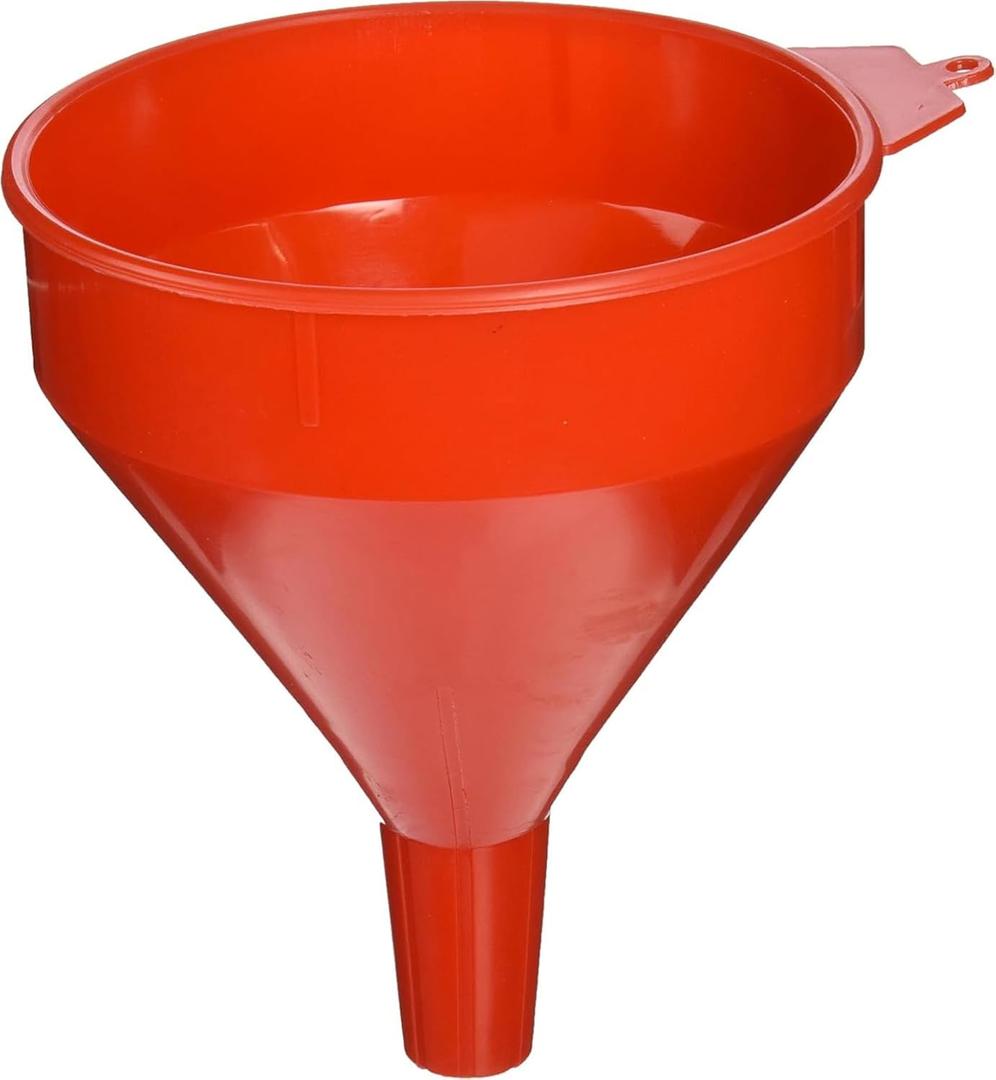 LubriMatic 75-070 Polyethylene Plastic Funnel w/ Screen - 2 Quart (One Size)