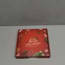 OurWarm 40pcs Wooden Christmas Ornaments Crafts for Kids, DIY Christmas Crafts Ornament Making Kit Unfinished Wood Slices with Holes, Hanging Christmas Centerpieces Decorations, 4 Styles