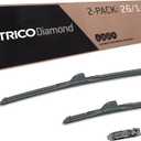 TRICO Diamond 26" + 14" Super Premium Automotive Replacement Windshield Wiper Blades (Set of 2), Passenger and Driver Side All-Weather Beam Wiper Blades for Select Vehicle Models (Item #25-2614)