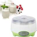 Compact Yogurt Maker Machine Stainless Steel Container for Homemade DIY Yogurt Green Stainless Steel Yogurt Maker Machine DIY Yogurt Maker Machine Compact Yogurt Maker Machine