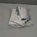 Horaldaily Christmas Tablecloth 60×84 Inch Rectangular, Winter Snow Trees White Washable Table Cover for Party Picnic Dinner Decor