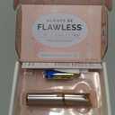 Finishing Touch Flawless Facial Hair Remover for Women, Rose Gold Electric Face Razor with LED Light, Recyclable Packaging