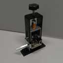 Wire Stripper Machine, 0.06-1 inch Manual Wire Stripping Machine with Replacement Blade, Drill Powered Hand Crank Cable Stripper Tool for Electric Cable Stripping & Scrap Copper Recycling