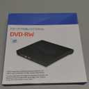 Ziweo External CD DVD Drive, Portable USB 3.0 Type-C CD Burner CD +/-RW Drive DVD Player for ROM Rewriter Burner Compatible with Laptop Desktop PC Windows MacBook Linux Mac OS