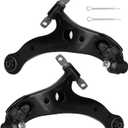 Front Lower Control Arm with Ball Joint for Toyota Camry 2002-2006 Highlander Solara for Lexus ES300 ES330 RX330 ES350 2002 2003 2004 2005 2006 2007 2008 2009 K620333 K620334 (2 PCS Set)