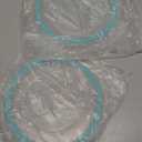 2 Pcs 4 Cups Plastic Food Storage Lid with Green Gasket Leakproof Airtight Lockable Replacement Clear Storage Lid for Kitchen Bowl