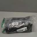 PJYuCien Guinea Pig Cage Liner, Waterproof Tarp Bottom pad for Rabbits, Suitable for Totoro, Hedgehogs, Ferrets and Other Small Animals.Not Include Cage (24" X 48") (Black)