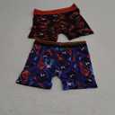 Spiderman Boys' Boxer Brief Multipacks with Multiple Print Choices (7-pack Athletic Boxer Brief_spiderverse, Size 4)