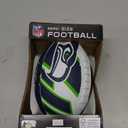 Franklin Sports NFL Team Footballs - Rubber Youth Mini Balls for All Teams - Kids 8.5" Football + Air Pump Sets - Official NFL Licensed