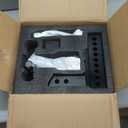 Adjustable Trailer Hitch Fit 2 Inch Receiver, Tri-Ball (1-7/8", 2", 2-5/16") Heavy Duty Aluminum Tow Hitches with 8 Inch Rise/Drop for Truck (12500 LBS GTW)-Weatherproof & Anti-Theft