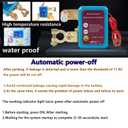 Kill Switch for Car, Remote Battery Disconnect Switch 12V 240ACar Battery Kill Switch Anti Theft Battery Cut Off Switch for Auto, RV, Truck, Boat