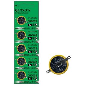 CR2032 Battery with Solder Tabs 3V Battery for Sensor Radio Gameboy