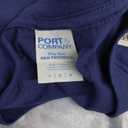 Vintage New York Skyline City Baseball T-Shirt (Small, Color: Navy Blue )