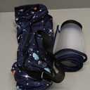 Elevated Inflatable Dog Cone Collar to Stop Licking, Dog Donut Collar After Surgery, Soft Pet Cone Alternative for Small Medium Large Dogs (L(Neck 12"-16"), Navy)