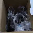 Kitchen Utensil Set-Silicone Cooking Utensils-33 Kitchen Gadgets & Spoons for Nonstick Cookware-Silicone and Stainless Steel Spatula Set-Best Kitchen Tools, Useful Pots and Pans Accessories (Black)