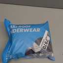 Carer Incontinence Underwear for Men Washable Mens Incontinence Underwear for Bladder Leak Protection 80ML Reusable Leak Proof Underwear for Men Urinary Incontinence Boxer Shorts (2 Black/2 Blue, L)