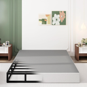 9 Inch Box Spring for Queen Bed, Heavy Duty Metal Mattress Foundation, 3000 lbs Capacity, High Profile, Noise-Free, Easy Assembly with Fabric Cover