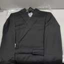 Alton Lane Mercantile Jacket Tailored Fit - Premium Quality Suit Jacket for Men, Stylish and Elegant Formal Suit for Men (44, Black)