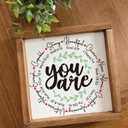 21pcs Christian Stencils for Crafts Reusable Motivational Bible Verse Template Drawing Religious Stencils for Painting on Wood Sign Fabric Canvas DIY Crafts Office Home Decoration(bible21)