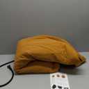 Extra Large Dog Heating Pad Waterproof Electric Heated Cat Beds for Indoor Outdoor, Adjustable Temperature,Washable Yellow Leaf Shaped Cat Heating Pad Non Slip Bottom(57"X47")