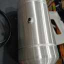 3.25 Gallons Aluminum Gas Tank/Fuel Tank Center Fill 8 x16 inch Spun 1/4 NPT Outlet