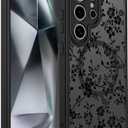 SEXYMOM Magnetic for Samsung Galaxy S24 Ultra Case - Wireless Charging Compatible,Cute Floral Design for Women and Girls,Slim Fit Translucent Matte Phone Case - Wildflowers
