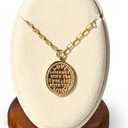 Solid Wood Necklace Pendant Display Stand Microfiber Jewelry Showcase Stand Display for Pendant Necklace(Beige)