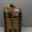 9ft Prelit Christmas Garland with Lights, Battery Operated Lighted Garland Pine Cones & Red Berries, Christmas Decoration for Mantle, Fireplace Indoor & Outdoor Pine