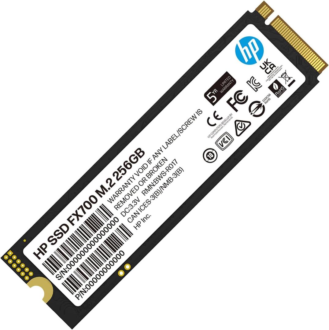 HP EX900 M.2 500GB PCIe 3.0 X4 Nvme 3D TLC NAND Internal Solid State Drive (SSD) - 2Yy44Aa#ABC