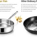 Stainless Steel Cookware Set, Full 5-Ply, 11-Piece