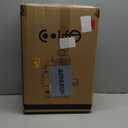 Coolife Suitcase Set 3 Piece Luggage Set Carry On Travel Luggage TSA Lock Spinner Wheels Hardshell Lightweight Luggage Set(Black, 3 piece set (BP/TB/20))