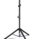 PPH-Sisy DJ Light Stand Heavy Duty Par Can Tripod T-Bar Stage Lights Stand Adjustable 39-100 Inch DJ Lighting Tripod Mount, Black