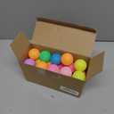 D-Xam Multi Color, Orange or White Ping Pong Balls Table Tennis Ball for Games Arts Pack of 50, 30 & More, 40mm Pong Balls Party Pets School Activities Christmas Halloween Assorted Colors