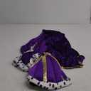 Rubies Men's King Robe and Crown Set, One Size for Themed Parties and Halloween (Purple)