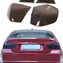 Sekhyna Car Tail Light Lamp Cover for BMW,Rear Tail Light Shell Trim Cover,Rear Lamp Shade Brake Indicator Light Accessories (BMW 3 Series M3 E46 E90 2009-2012 Model, 4PCS