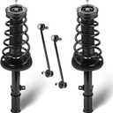 Rear Struts Assembly Shock Absorber & Sway Bar End Link Compatible with 2004-2006 Toyota Camry/Lexus ES330 (Exc. Adaptive Variable Suspension), Replace 172208 172207 K90345 (4Pcs)