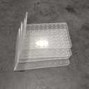 PH PandaHall 4 Pack 72 Holes Acrylic Earring Holder Organizer Ear Studs Jewelry Storage Display Rack Showcase Earrings Display Stand Earring Storage for Selling Retail Marketing Personal 3x2x4.5inch