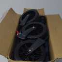 Collapsible Wagon Cart with Wheels Foldable - Folding Utility Heavy Duty Wagons Carts for Grocery Sports Garden Shopping Camping Wheelbarrows (Navy Blue, 150L)