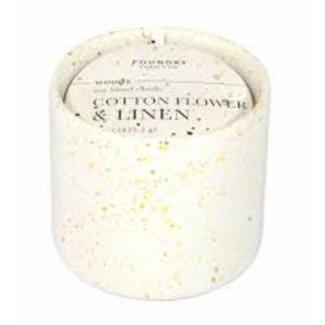Foundry Candle Co. Cotton Flower & Linen, 16 oz