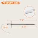 W10181986 Range Oven Temperature Sensor Probe, Range Temperature Probe Fit for Whirlpool Maytag Ranges, W10181986, 8273902, PS11749737, EAP11749737, 1394200, EAP11749737, W10131826