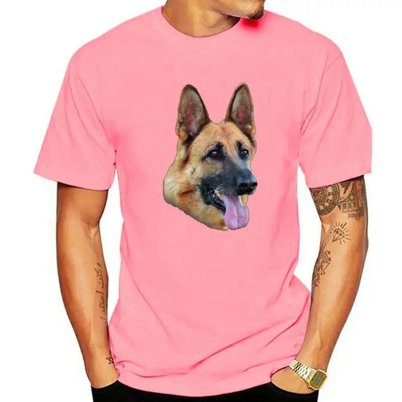 German Shepherd Face T-Shirt, L