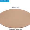 PATIKIL 16" Round Pottery Wheel Bat, 4 Pcs Pottery Bats for Pottery Wheel 1/3 Thick Clay Throwing Bats