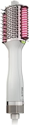Shark HT202 SmoothStyle Heated Comb + Blow Dryer Brush, Dual Mode, for All Hair Types, Silk