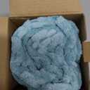 Kevin Textile 14x36 Inch Long Lumbar 1 Pack Boho Decorative Throw Pillow Cover Soft Striped Corduroy Rectangle Cushion Case Farmhouse Solid Color Accent for Living Room Couch Sofa Bed, Aqua Green